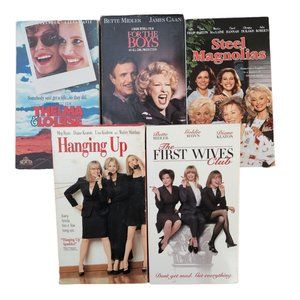 Vintage VHS Video Tape Cult Classic Movies 90's Romance Drama Bette Midler Movie